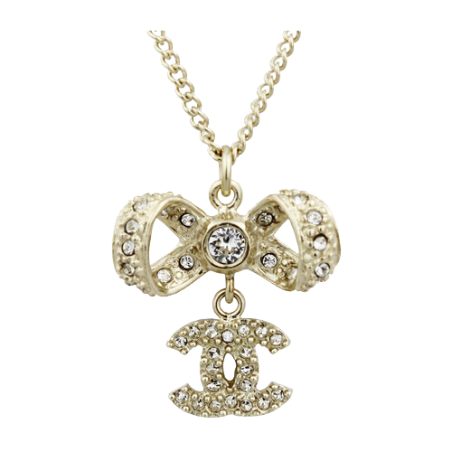 Necklace Locket Chanel Jewellery Rhinestone Transparent PNG Image