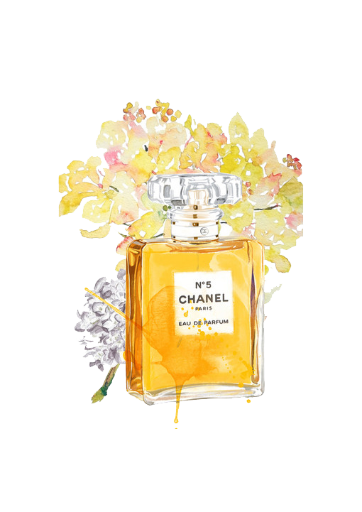 Coco No. Chanel Bottle Perfume Transparent PNG Image