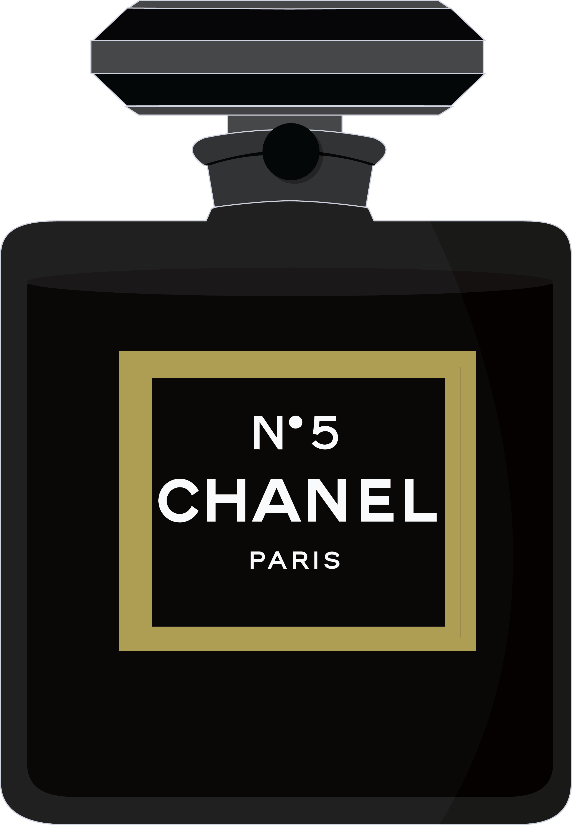 No. Fashion Chanel Designer Perfume Transparent PNG Image