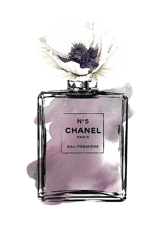 Chanel Perfume Transparent PNG Image