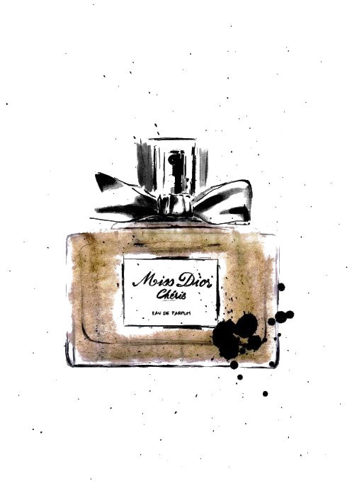 Drawing Fashion Chanel Illustration Perfume Transparent PNG Image