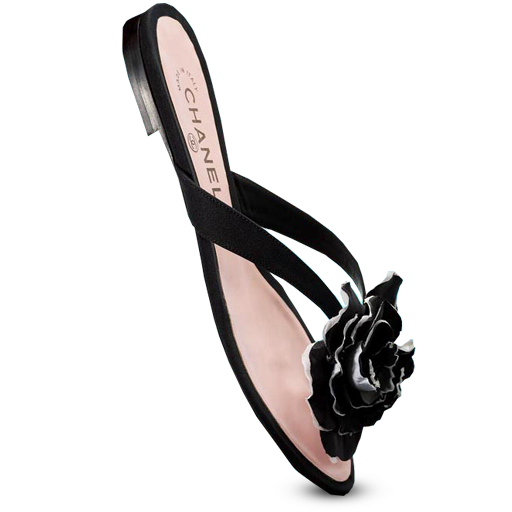 Outdoor Pink Sandal Black Shoe Transparent PNG Image