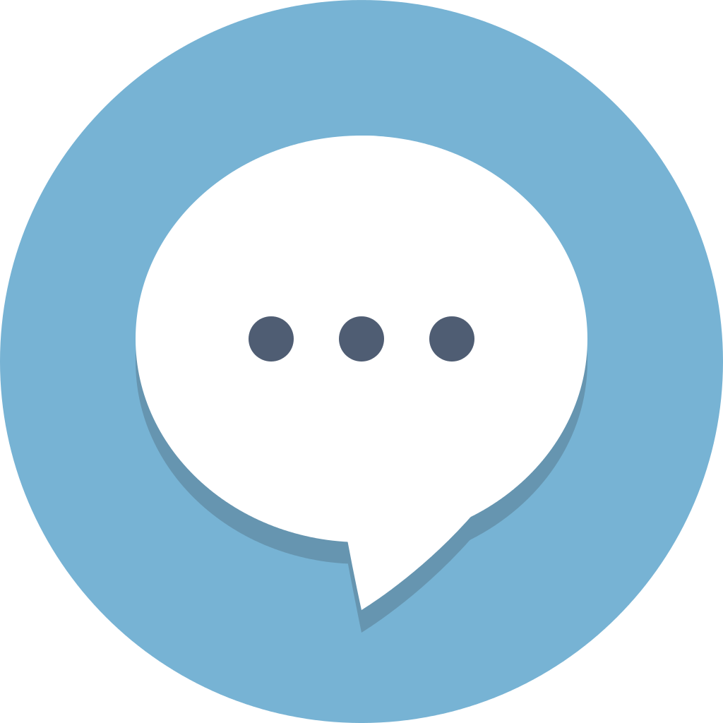 Bubble Chat Icon Transparent PNG Image
