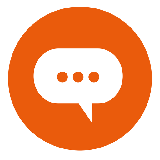 Bubble Chat Icon Transparent PNG Image
