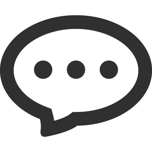 Speech Chat Icon Transparent PNG Image