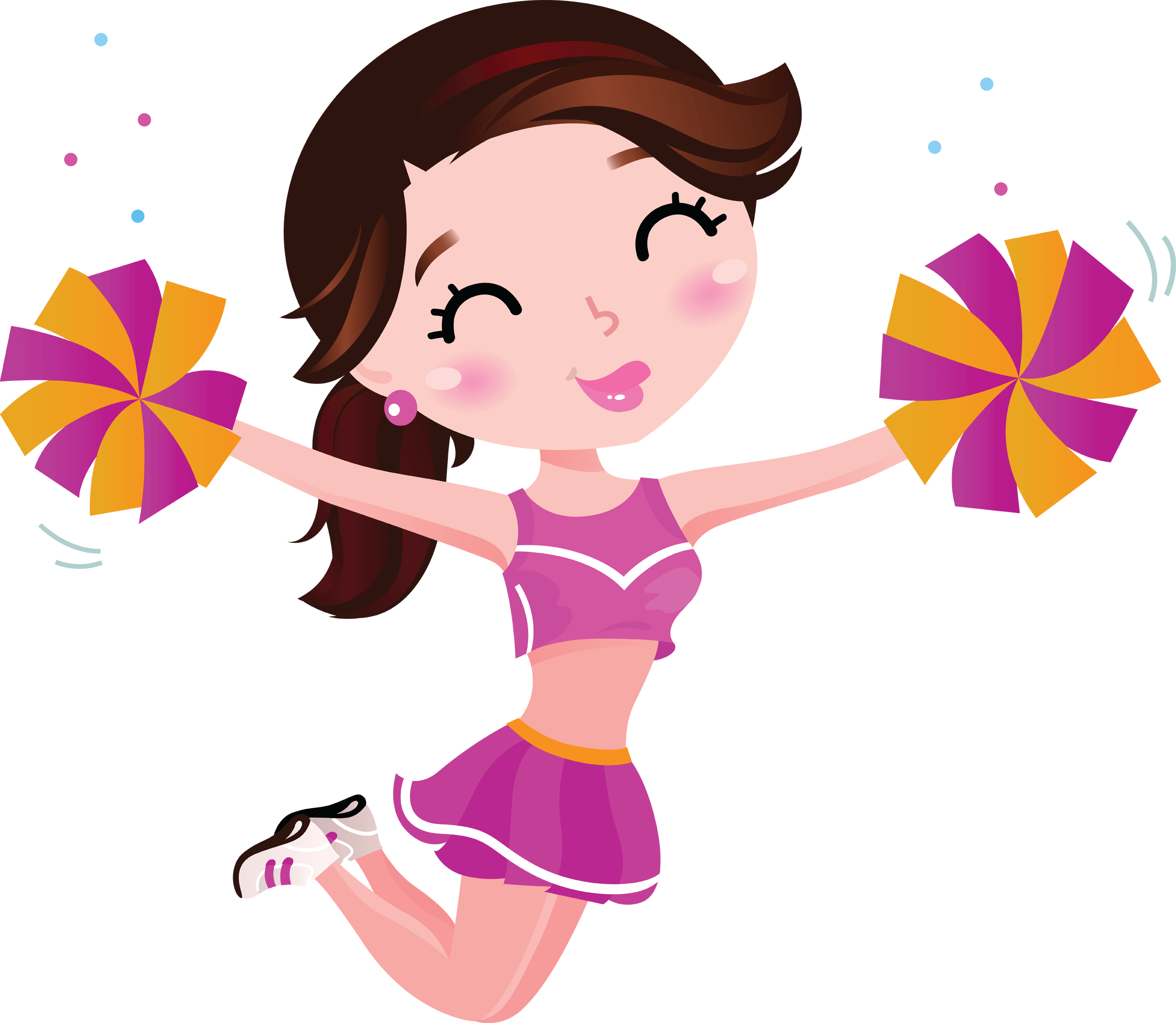 Cheerleader Transparent PNG Image