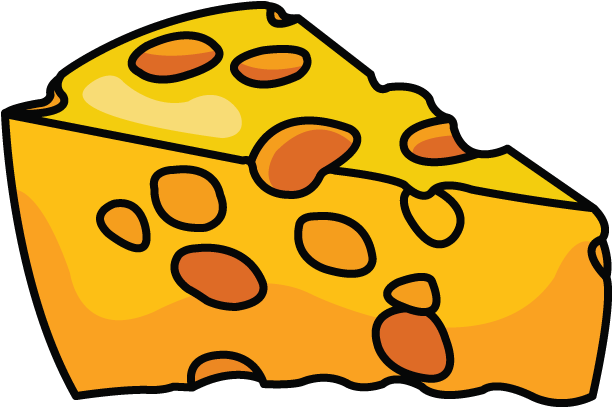 Cheese Piece Transparent PNG Image