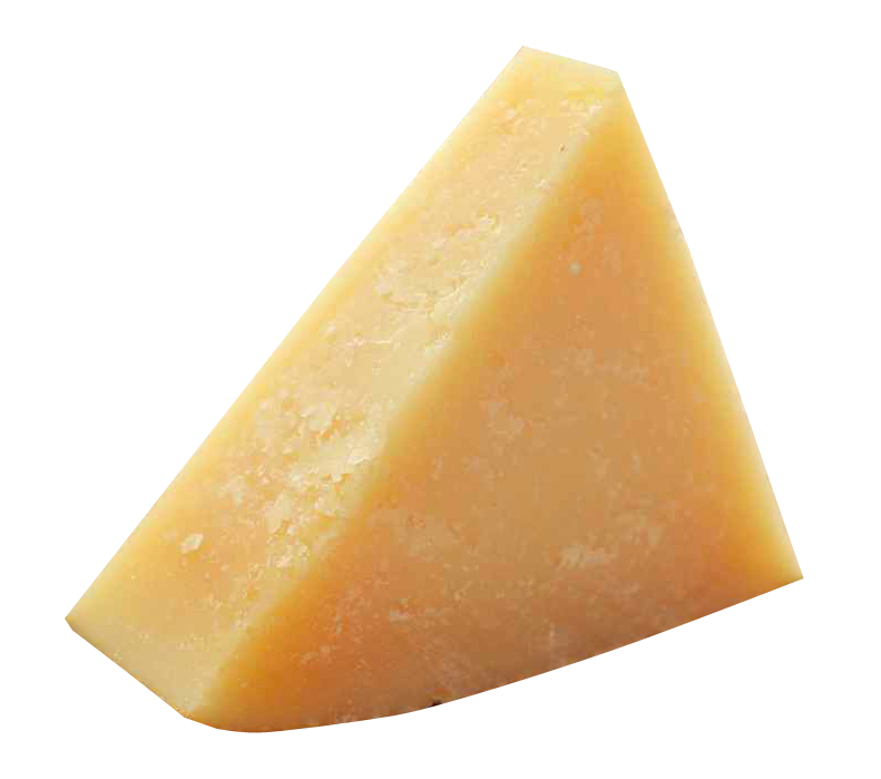 Cheese Piece Yellow Transparent PNG Image