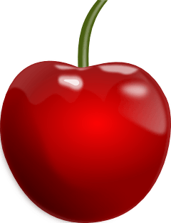 Red Cherry Transparent PNG Image