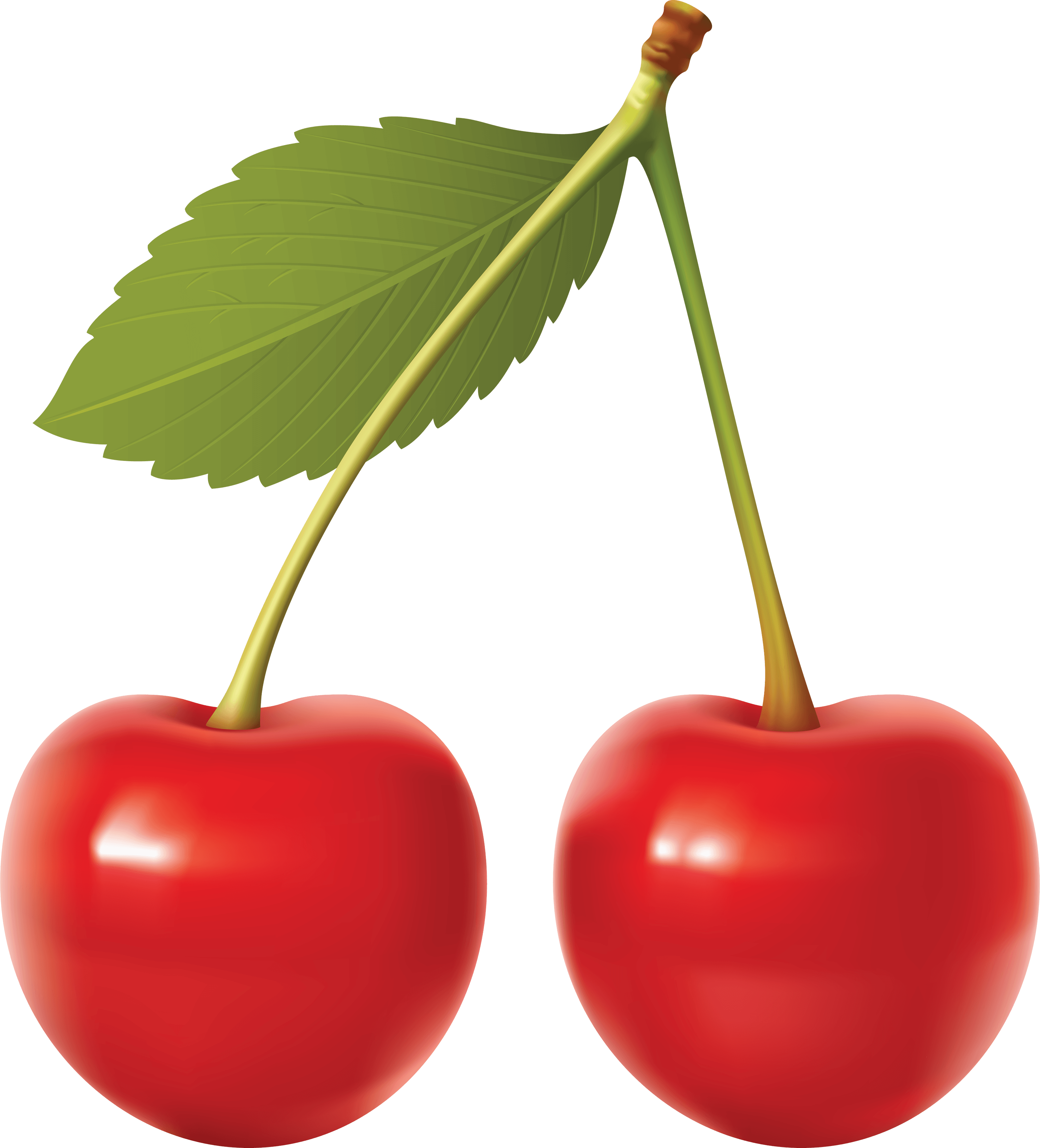 Red Cherry Transparent PNG Image