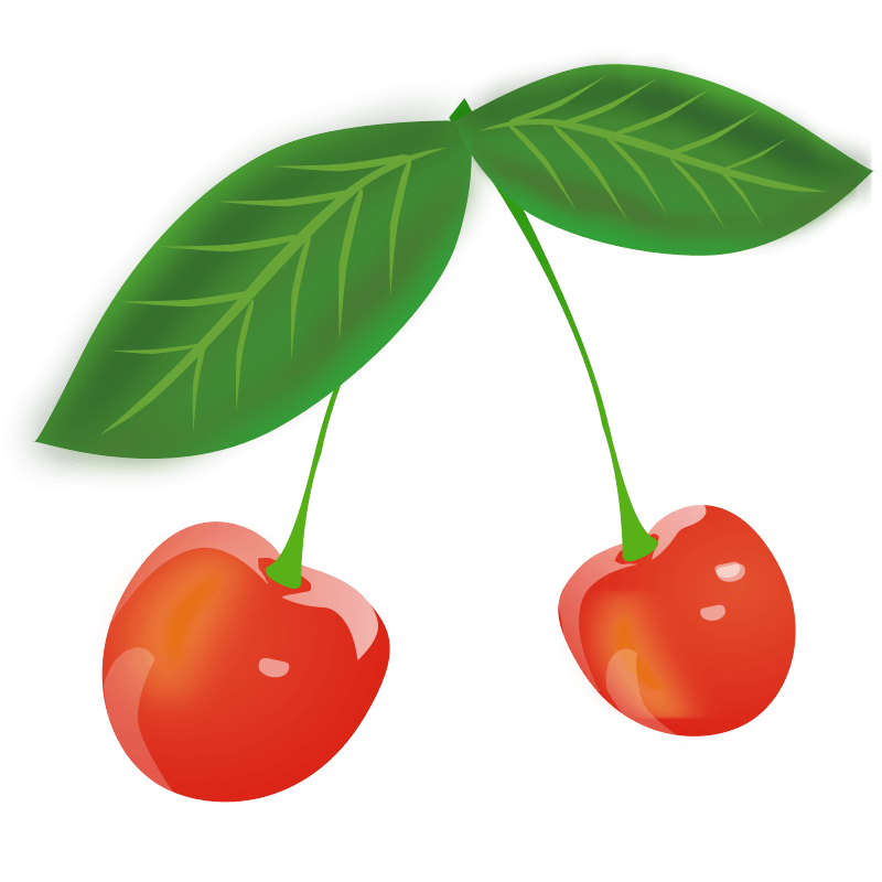 Red Cherry Transparent PNG Image