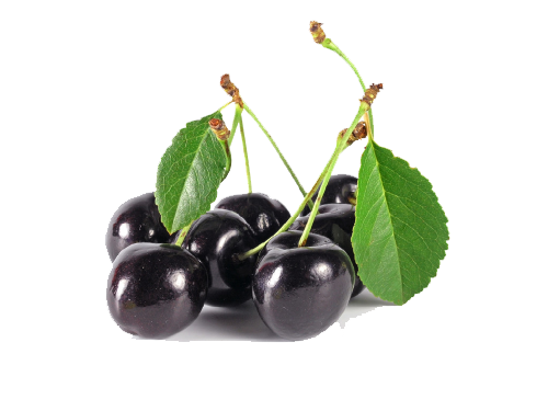 Black Cherry Transparent PNG Image