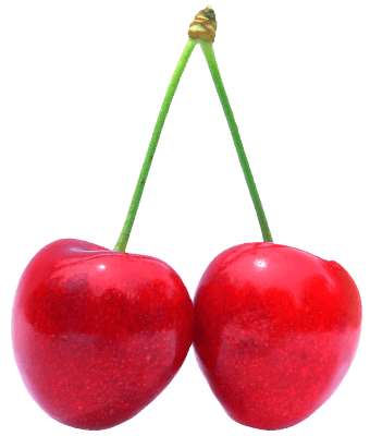 Red Cherry Transparent PNG Image