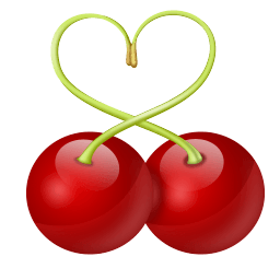 Red Cherry Transparent PNG Image