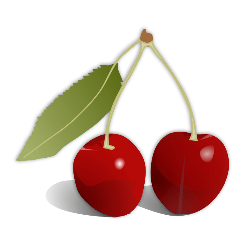 Red Cherry Transparent PNG Image