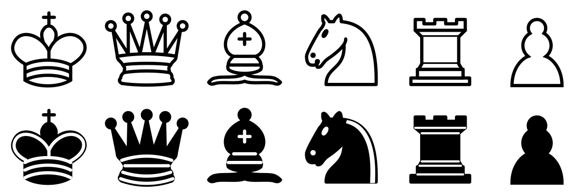 Battle Chess Pieces Transparent PNG Image