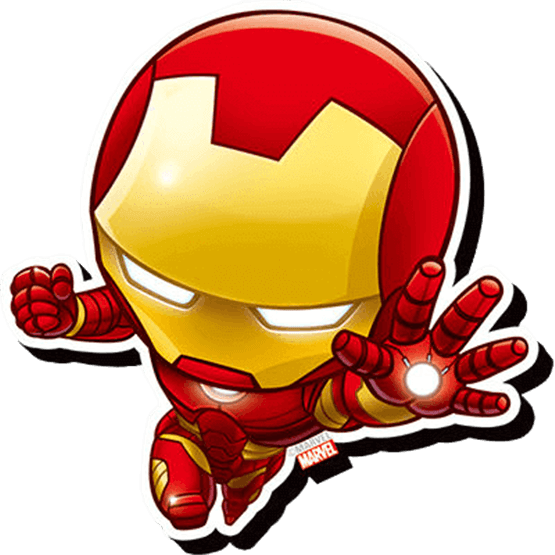 Chibi Iron Man Transparent PNG Image