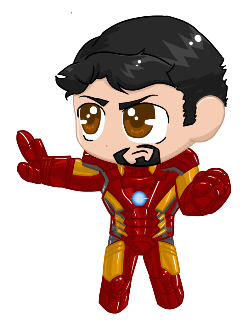 Chibi Iron Man Transparent PNG Image