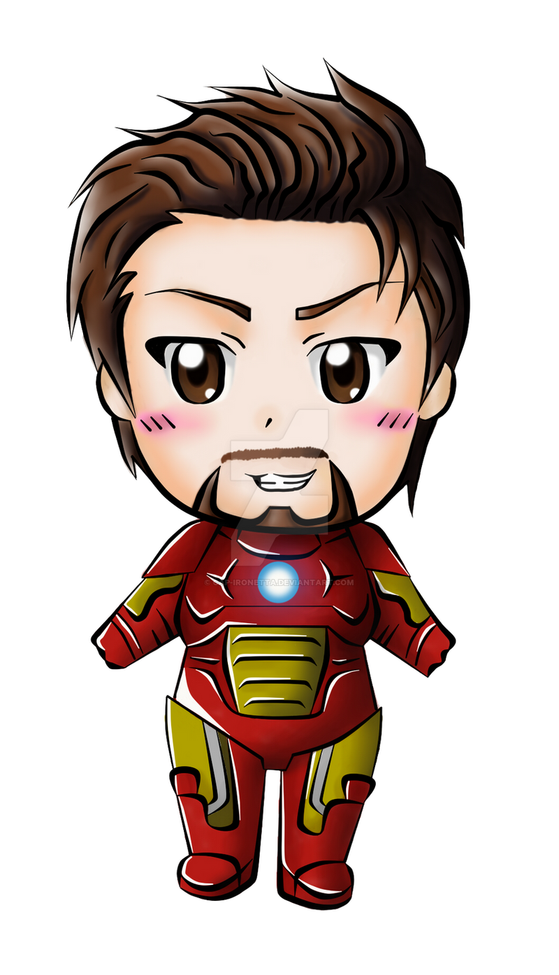 Chibi Iron Man Transparent PNG Image