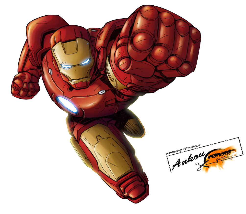 Chibi Robot Iron Man Transparent PNG Image