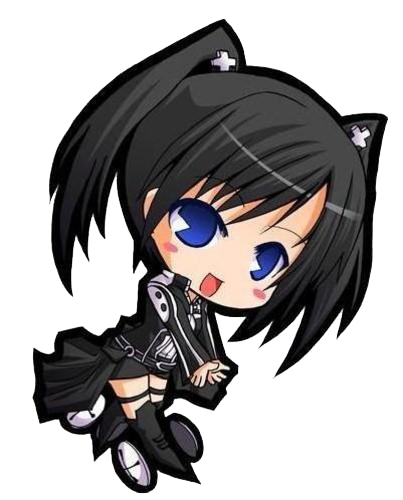 Chibi Background Transparent PNG Image