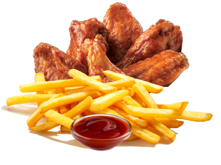 Chicken Wings Transparent PNG Image