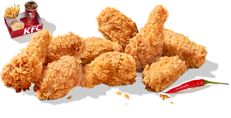 Chicken Fried Wings Transparent PNG Image