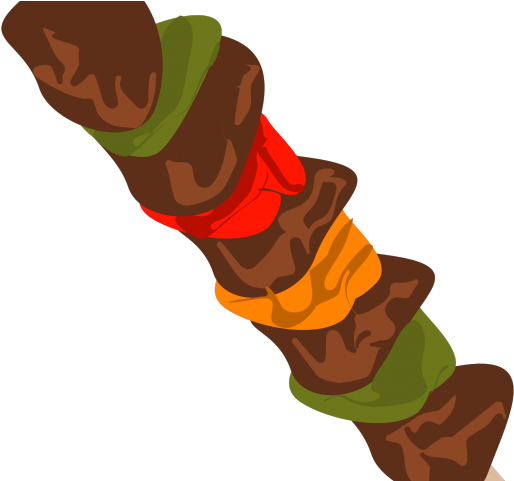 Barbecue Chicken Vector Seekh Transparent PNG Image