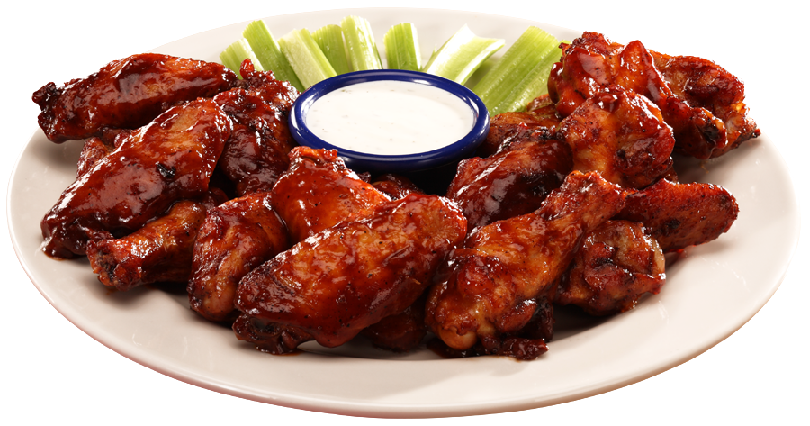 Barbecue Chicken Serving Transparent PNG Image