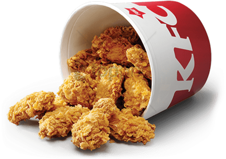 Chicken Bucket Kfc Transparent PNG Image