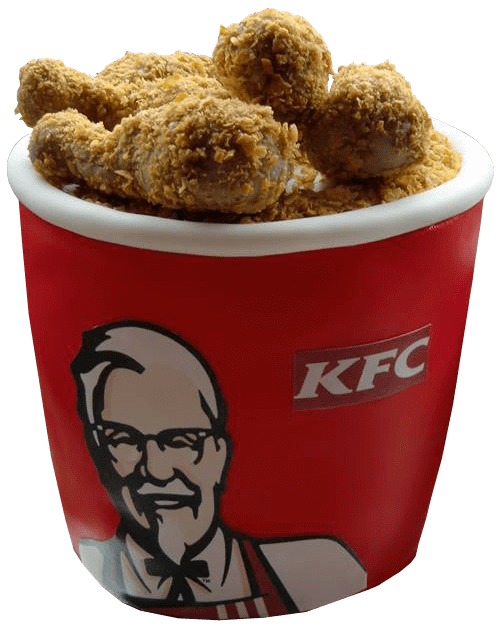 Chicken Bucket Kfc Transparent PNG Image