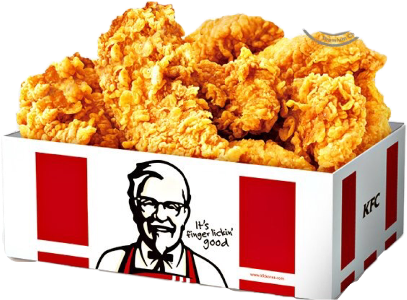 Chicken Bucket Kfc Transparent PNG Image