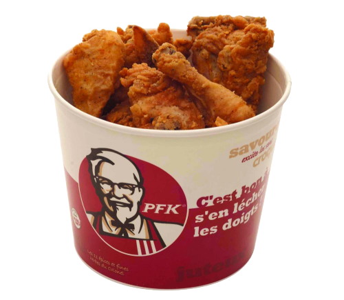 Chicken Bucket Kfc Transparent PNG Image