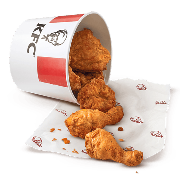 Chicken Bucket Kfc Transparent PNG Image