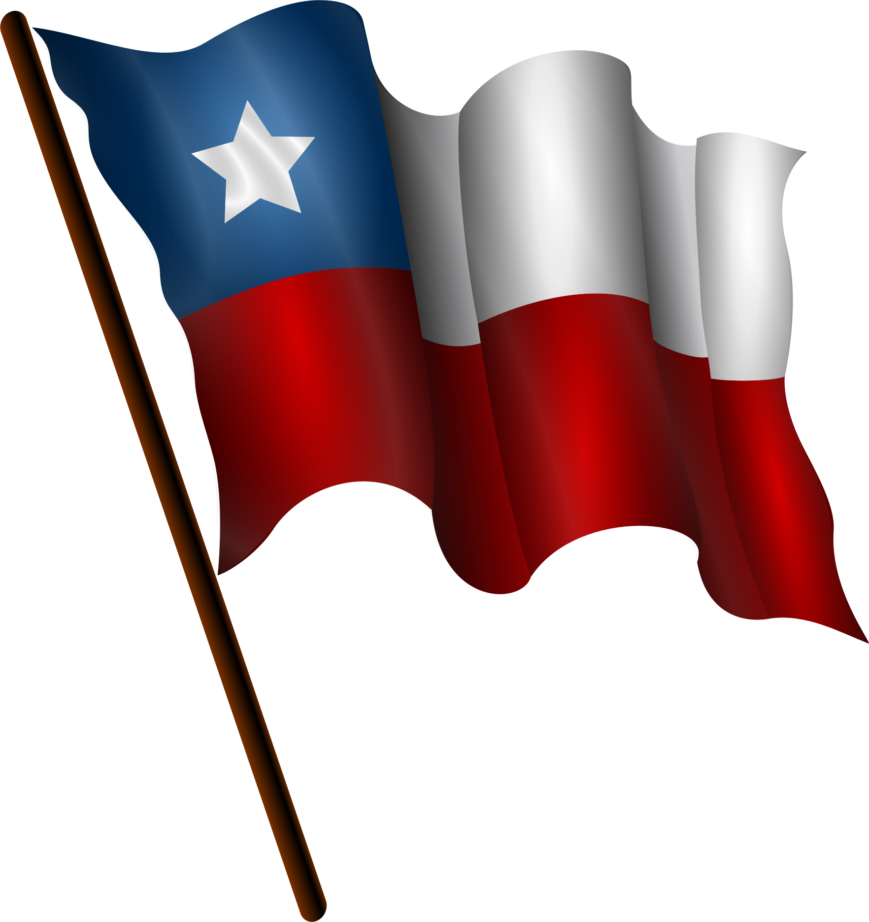 Chile Flag Transparent PNG Image