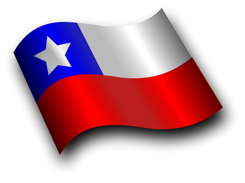 Chile Flag Transparent PNG Image