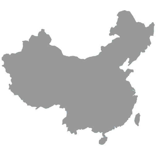 China Border Map Transparent PNG Image
