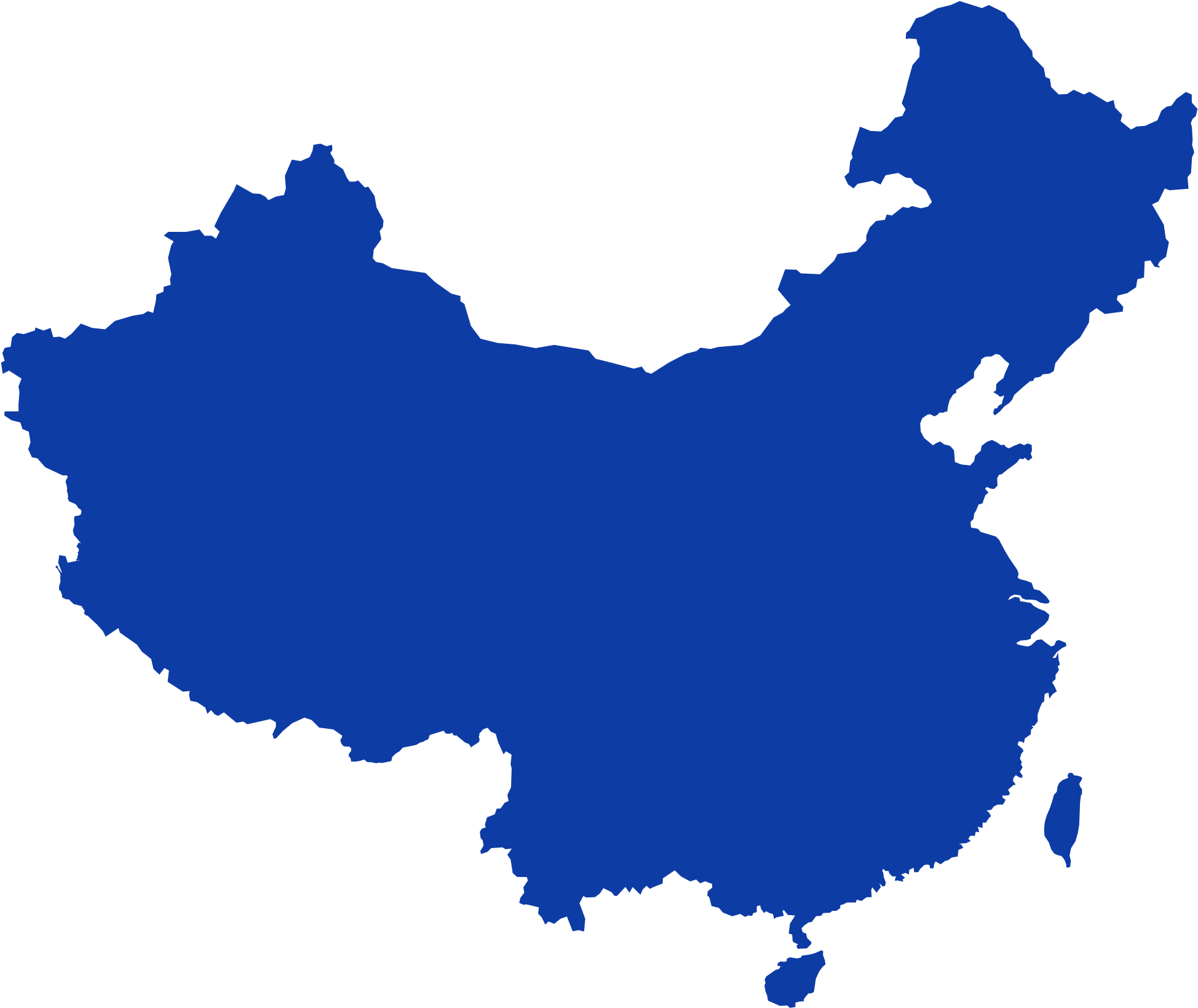 Map China Transparent PNG Image