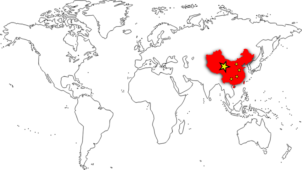 Map China Transparent PNG Image