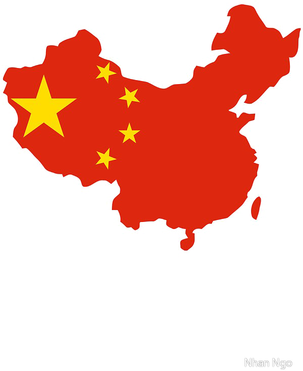 Map Flag China Transparent PNG Image
