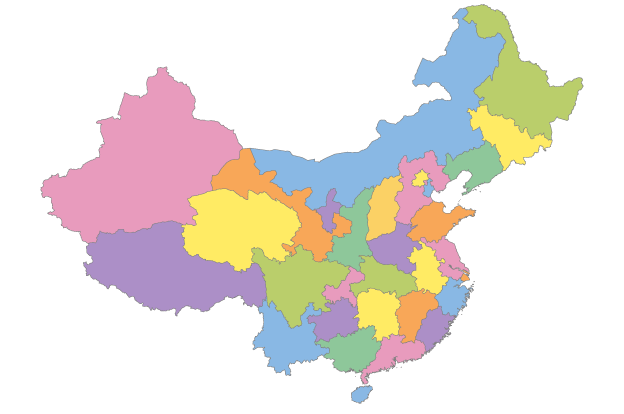 Union Map China Transparent PNG Image