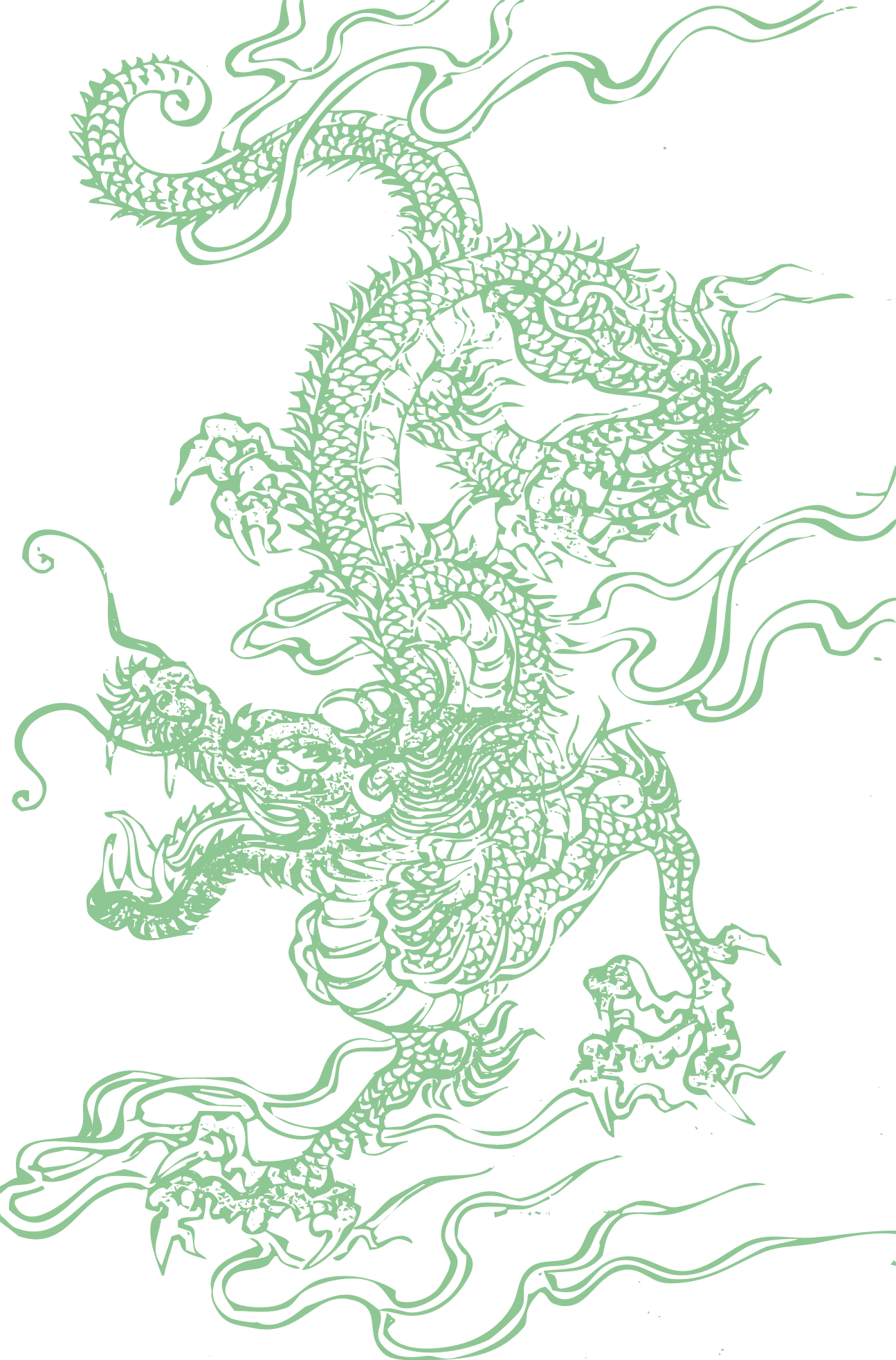 Chinese Dragon Transparent PNG Image