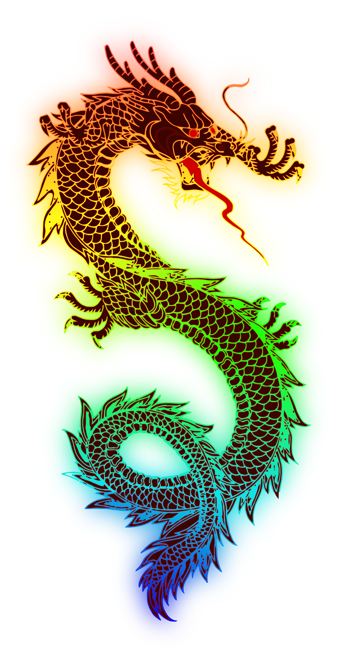 Chinese Dragon Transparent PNG Image