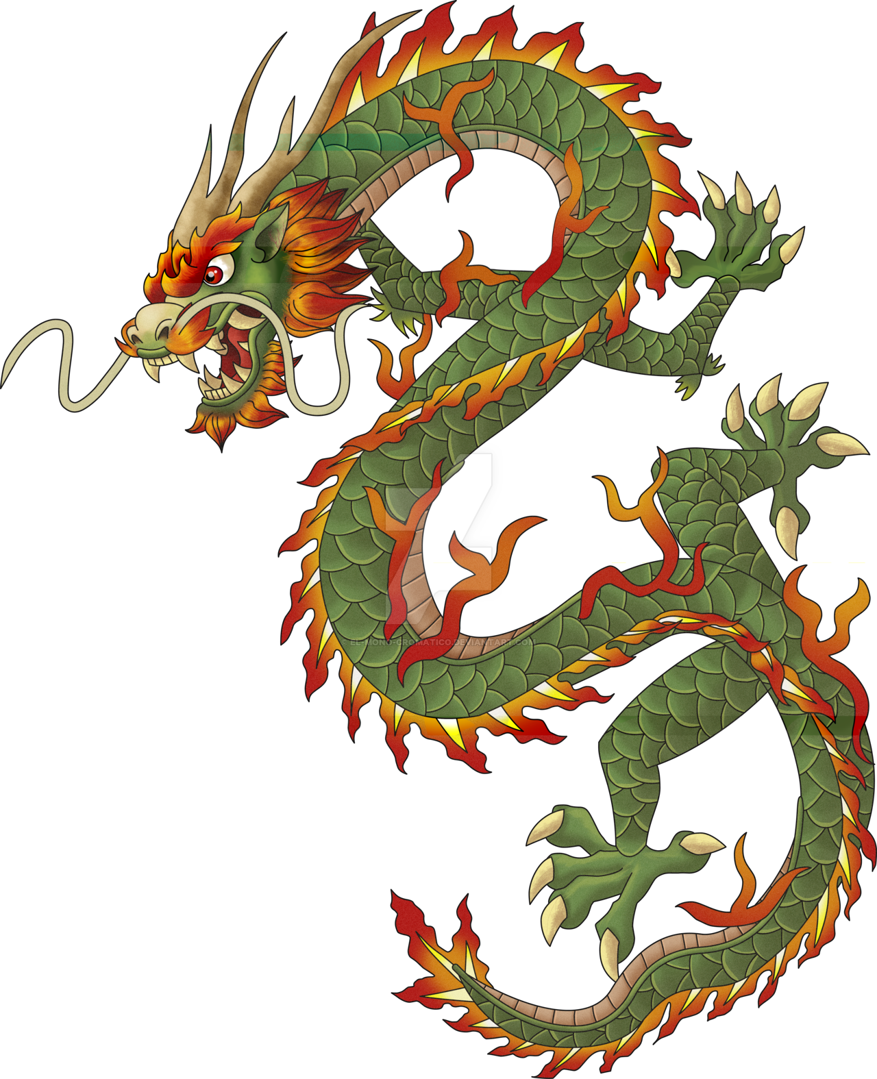 Chinese Dragon Transparent PNG Image