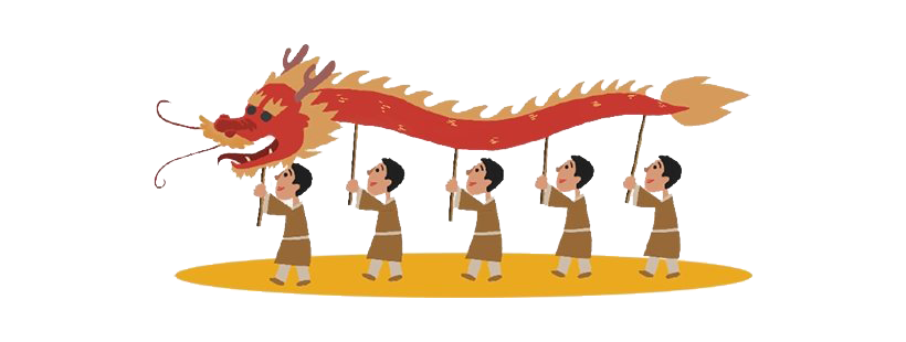 Dragon Chinese Year Transparent PNG Image