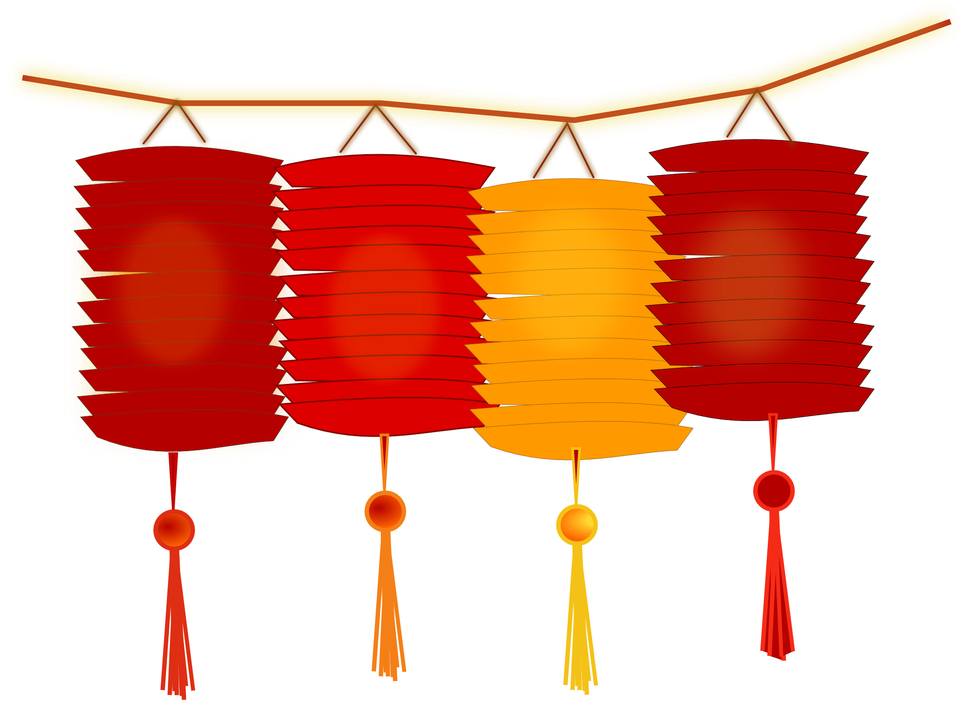 Lantern Chinese Year Transparent PNG Image
