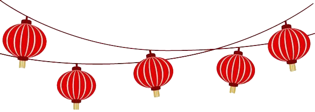 Lantern Chinese Year File Transparent PNG Image