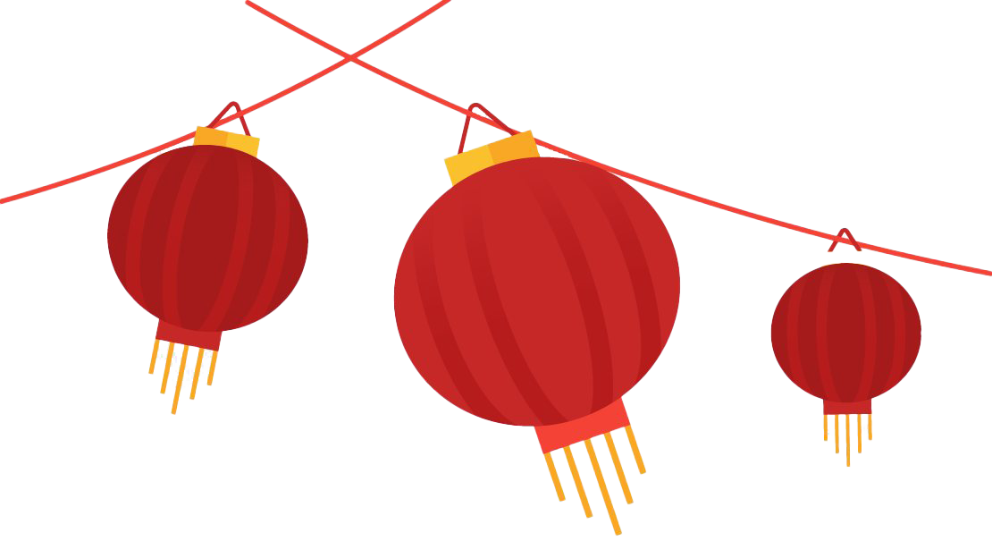 Lantern Chinese Year Transparent PNG Image