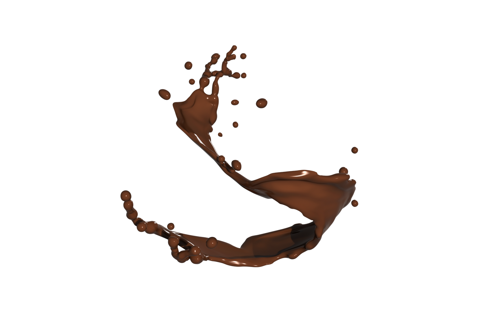 Chocolate Splash Transparent PNG Image