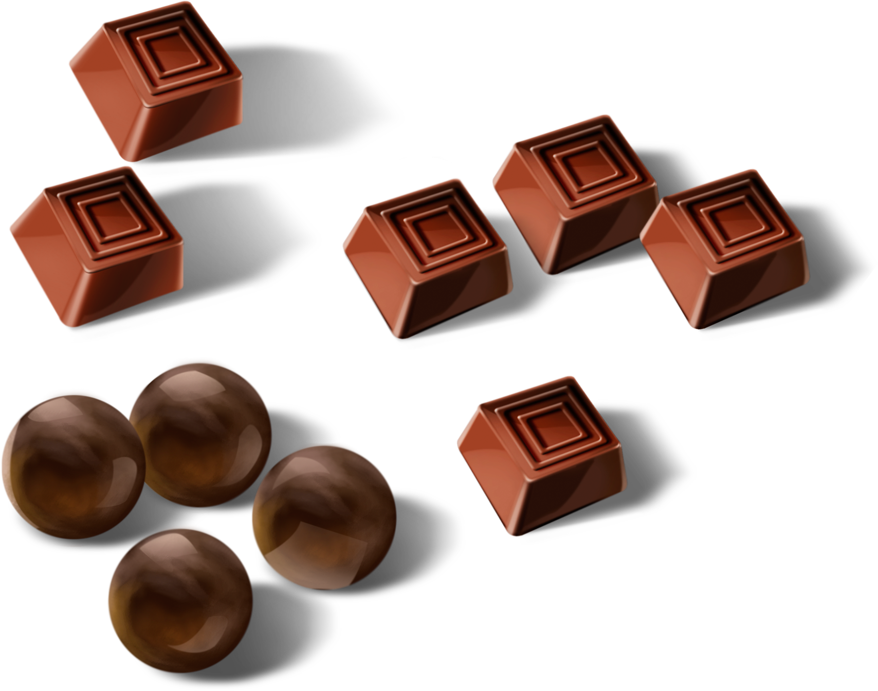 Chocolate 6 Transparent PNG Image